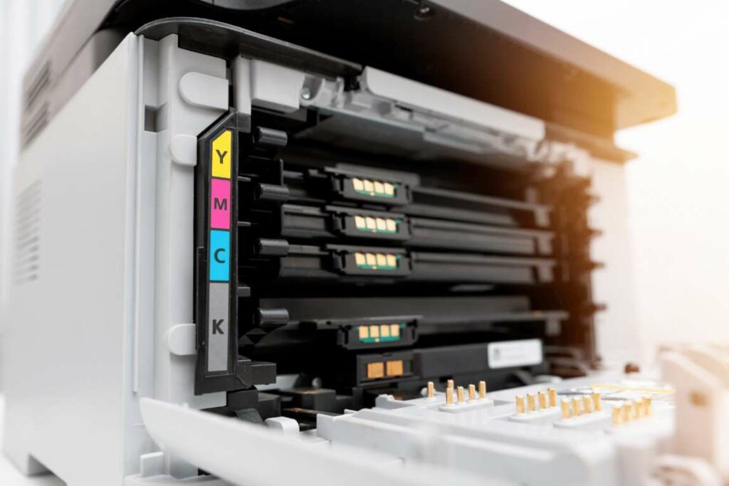 toner esausti
