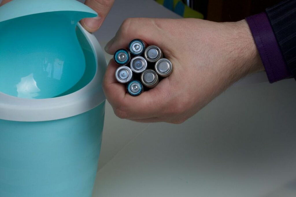 smaltimento batterie esauste